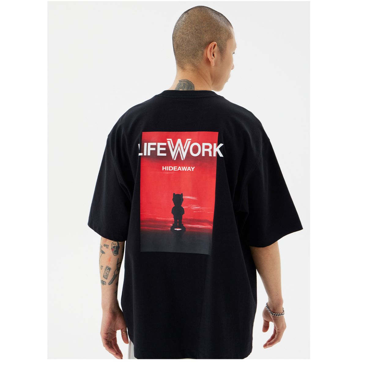 Lifework Radog Artwork Wide T-Shirt