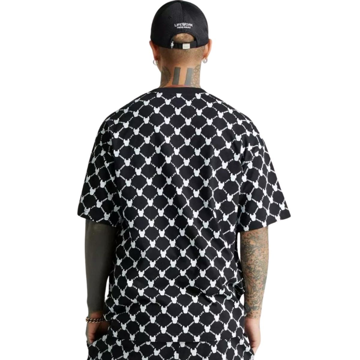 Lifework Monogram Pattern T-Shirt