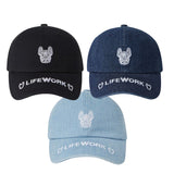 LifeWork Embroidered Radog Soft Ball Cap