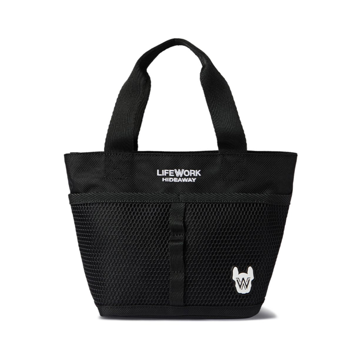 LifeWork Radog Waffen Mesh Mini Tote Bag Black