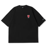 LifeWork Small Dog  Embroidered T-Shirt Black