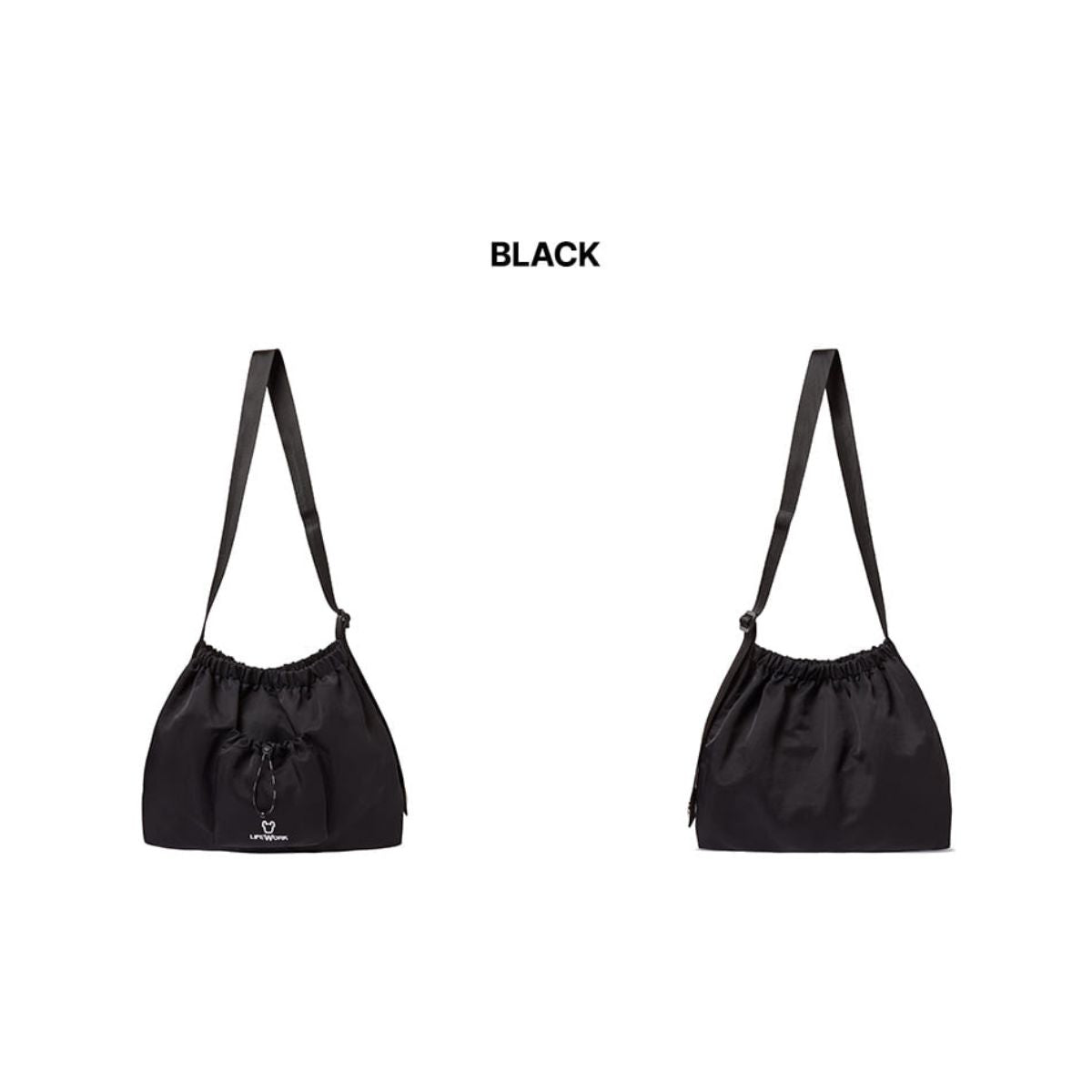 Lifework Shirring Face Radog Crossbody Bag