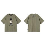 LifeWork Snapback Hipdog Applique T-Shirt