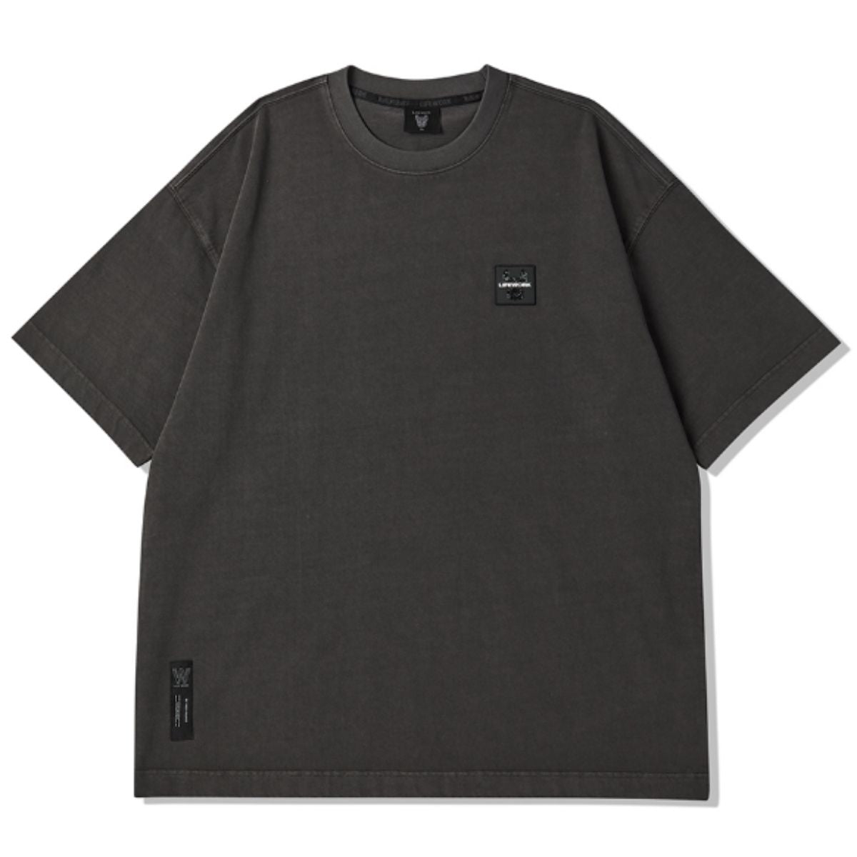 LifeWork Square Waffen Pigment T-Shirt