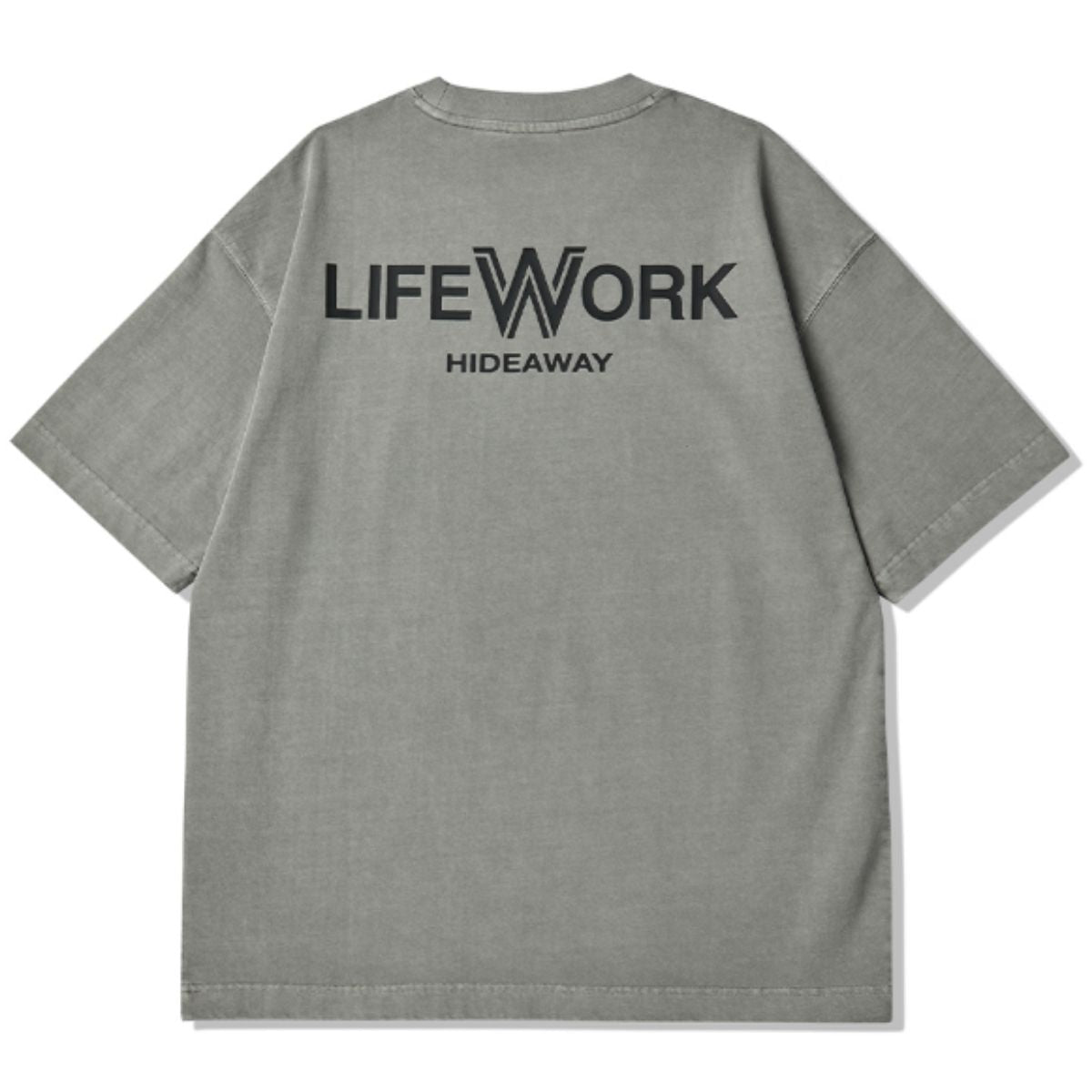 LifeWork Square Waffen Pigment T-Shirt