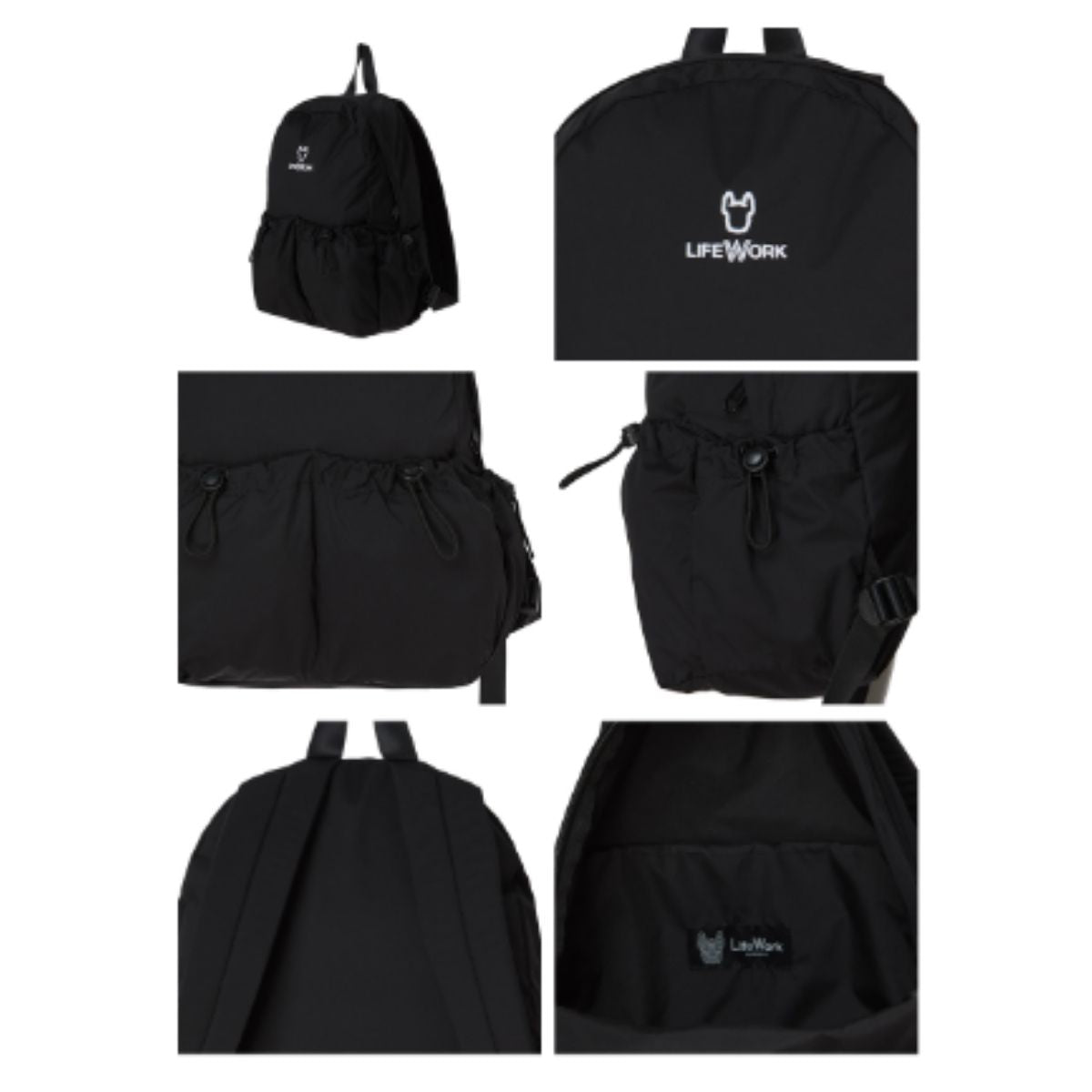 LifeWork Two Pocket Shirring Backpack