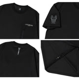 LifeWork Woven Pocket T-Shirt Black