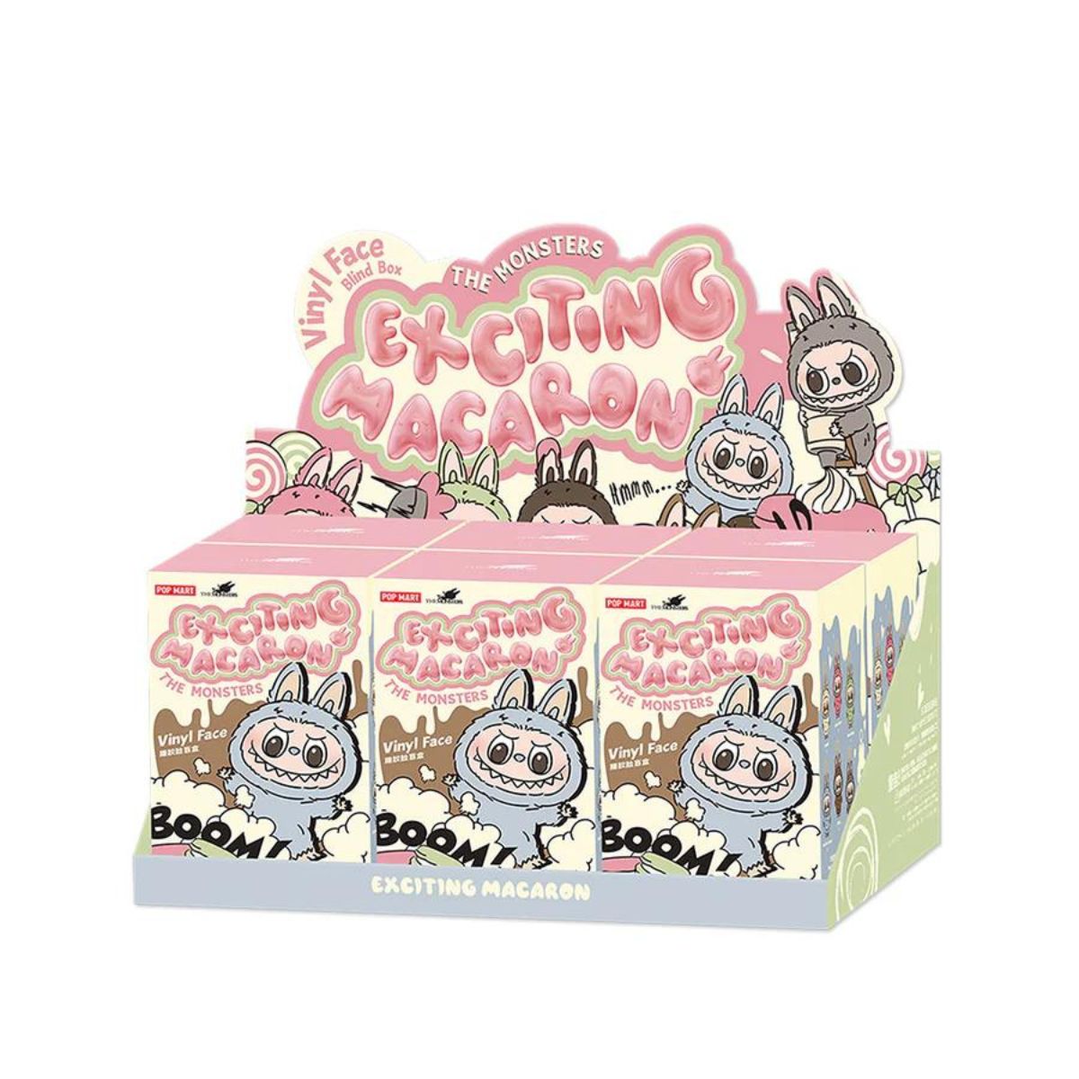 Pop Mart Labubu The Monsters Exciting Macaron