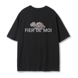 Fier De Moi Lava Dragon T-Shirt Black