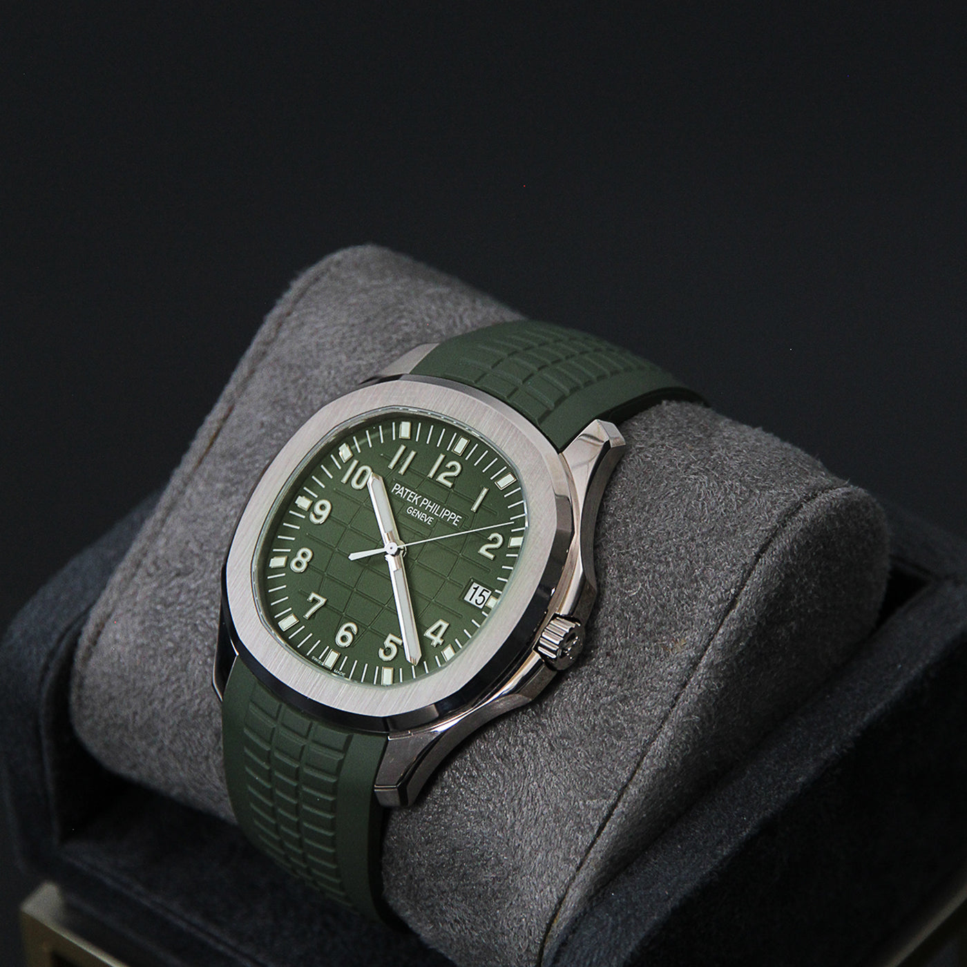 Aquanaut 42 WG Khaki Green Dial 5168G-010