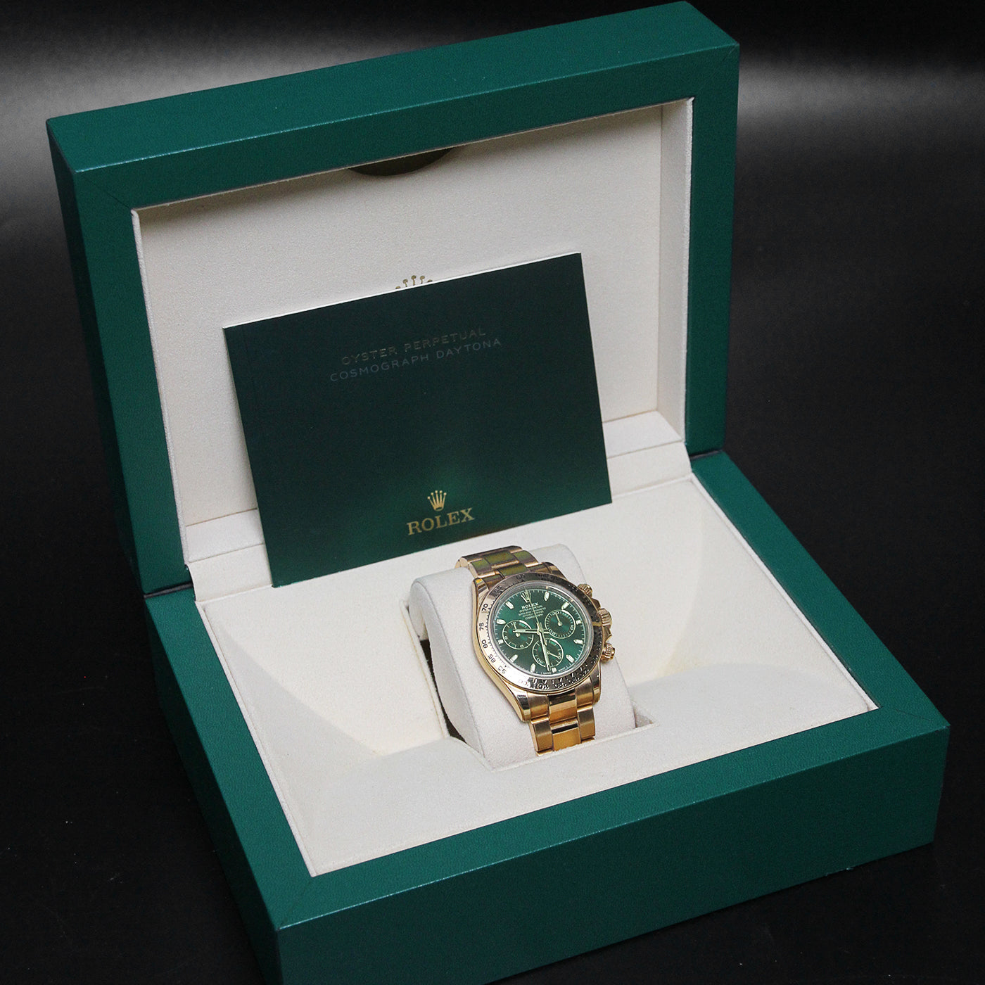 Daytona YG Green Dial 116508