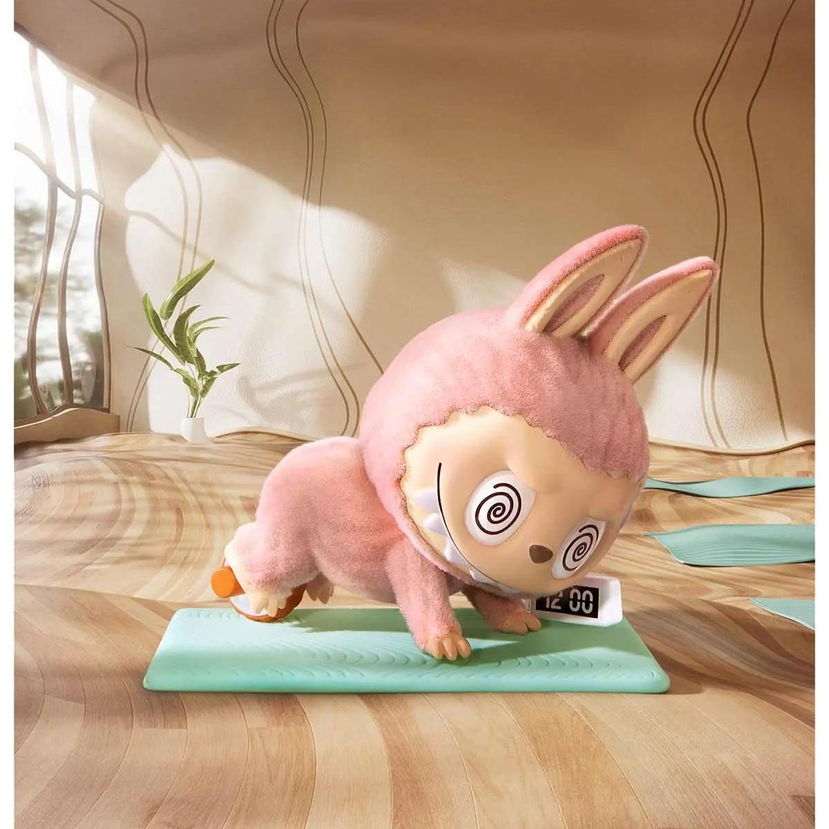 Pop Mart Labubu The Monsters Lazy Yoga Series Figures