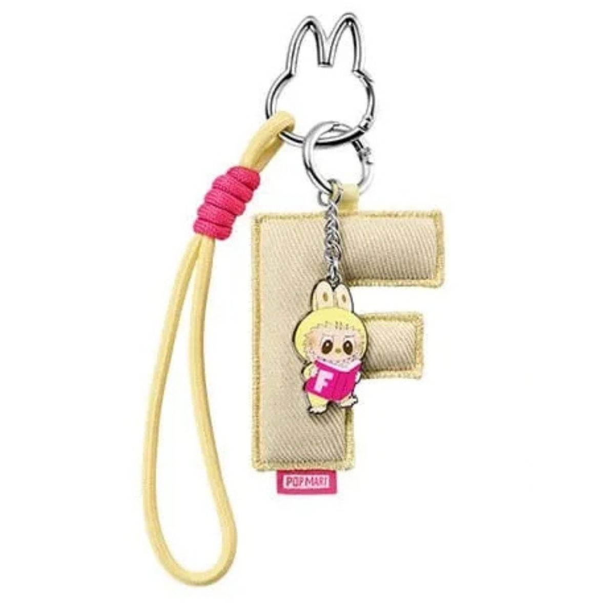 Pop Mart Labubu The Monsters Pin for Love Series Letter Pendant