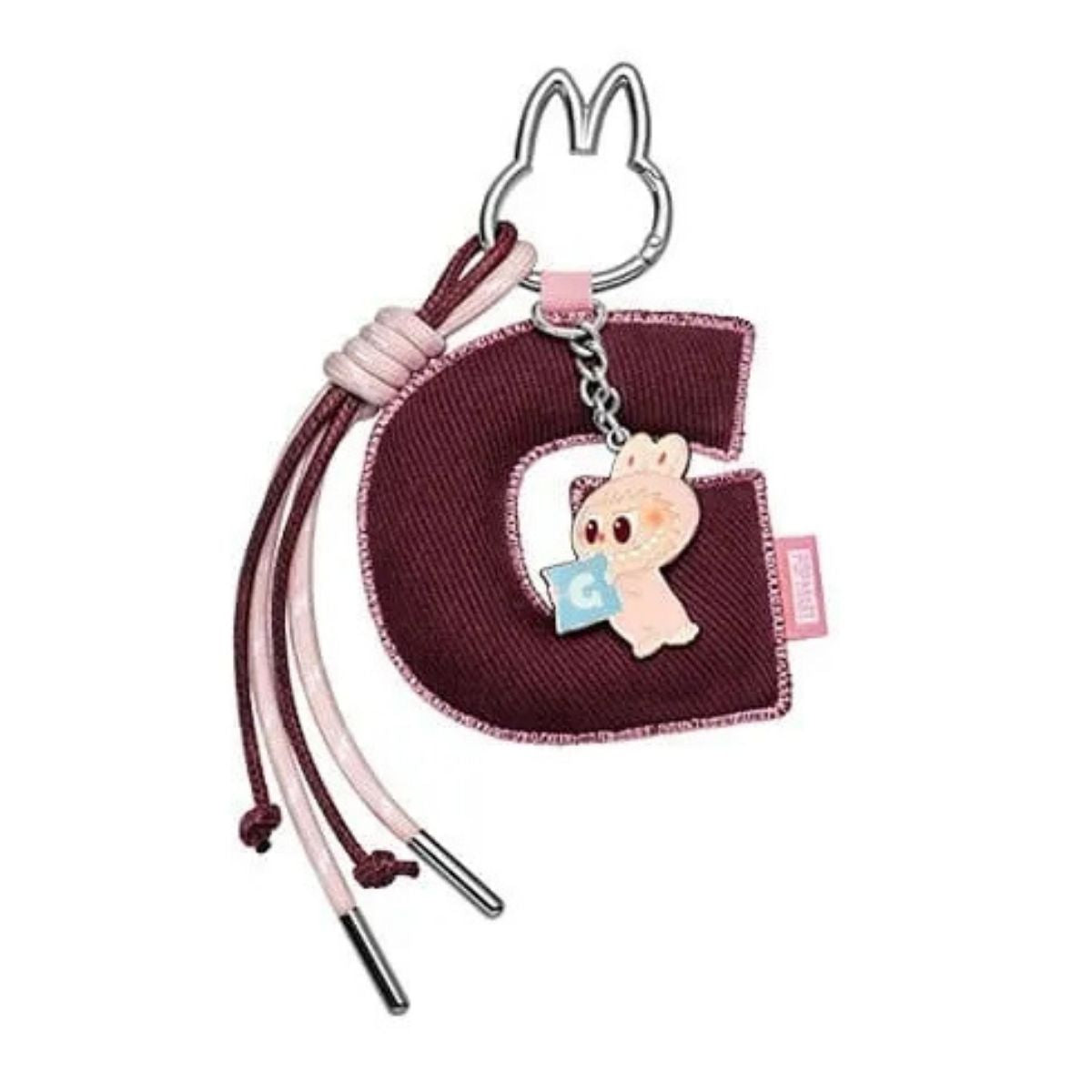 Pop Mart Labubu The Monsters Pin for Love Series Letter Pendant