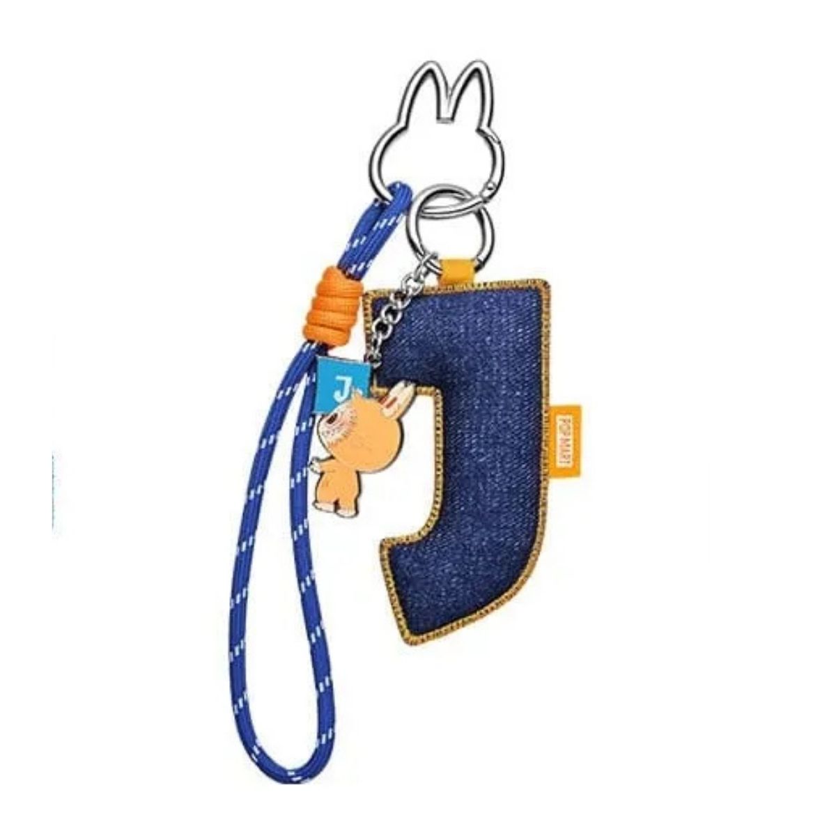 Pop Mart Labubu The Monsters Pin for Love Series Letter Pendant
