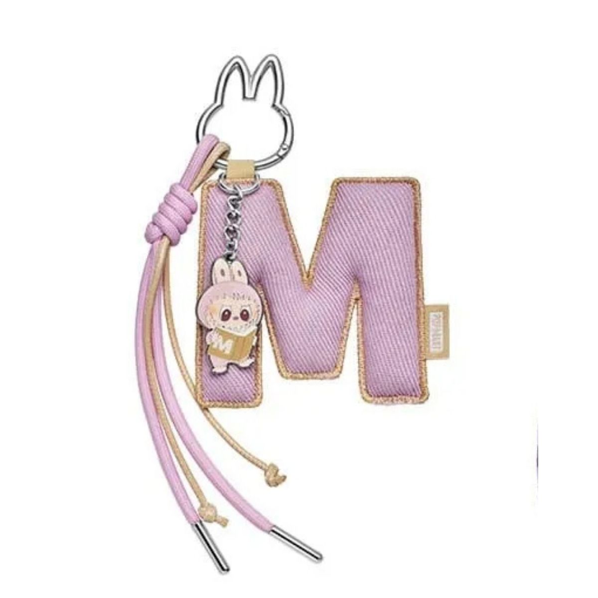 Pop Mart Labubu The Monsters Pin for Love Series Letter Pendant