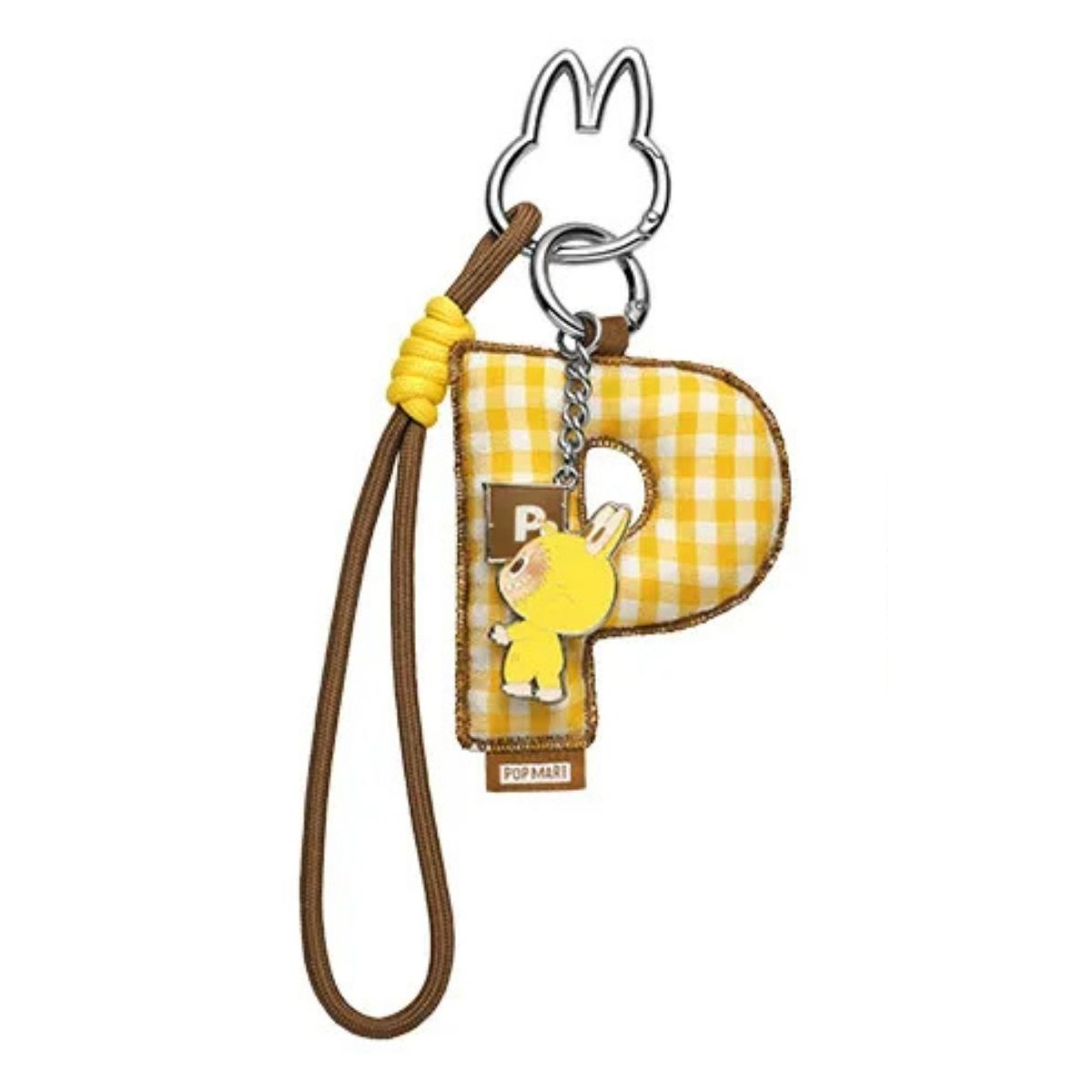 Pop Mart Labubu The Monsters Pin for Love Series Letter Pendant