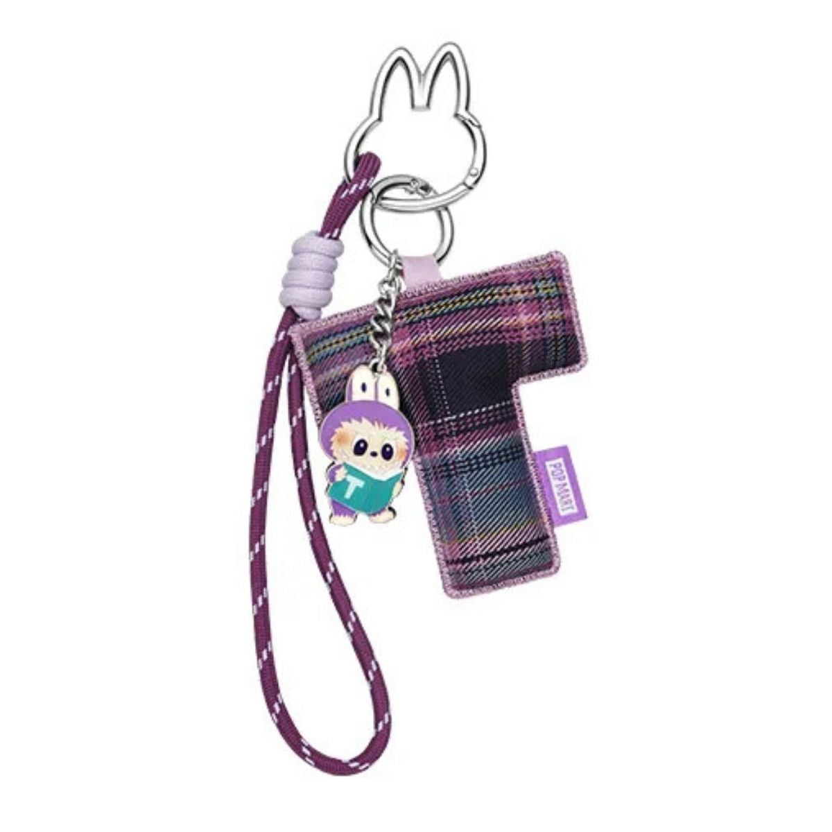 Pop Mart Labubu The Monsters Pin for Love Series Letter Pendant