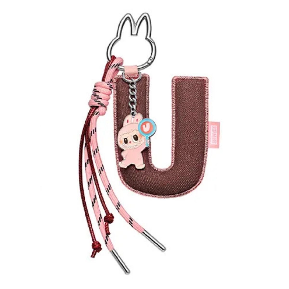Pop Mart Labubu The Monsters Pin for Love Series Letter Pendant