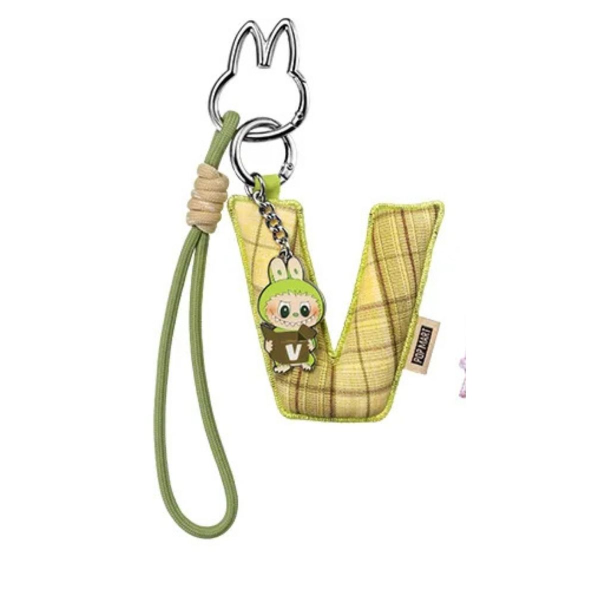 Pop Mart Labubu The Monsters Pin for Love Series Letter Pendant
