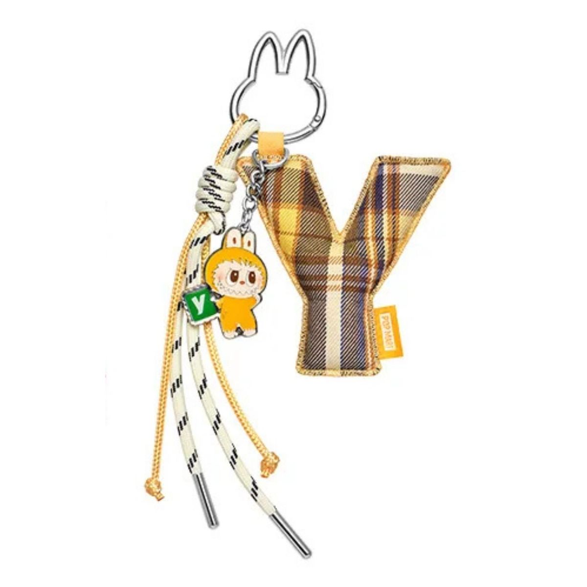 Pop Mart Labubu The Monsters Pin for Love Series Letter Pendant