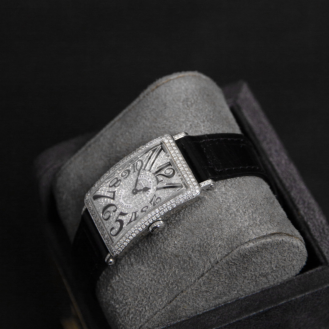 FM Long Island Black Full Diamond SI3 Custom Setting 952 QZ REL