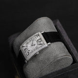 FM Long Island Black Full Diamond SI3 Custom Setting 952 QZ REL