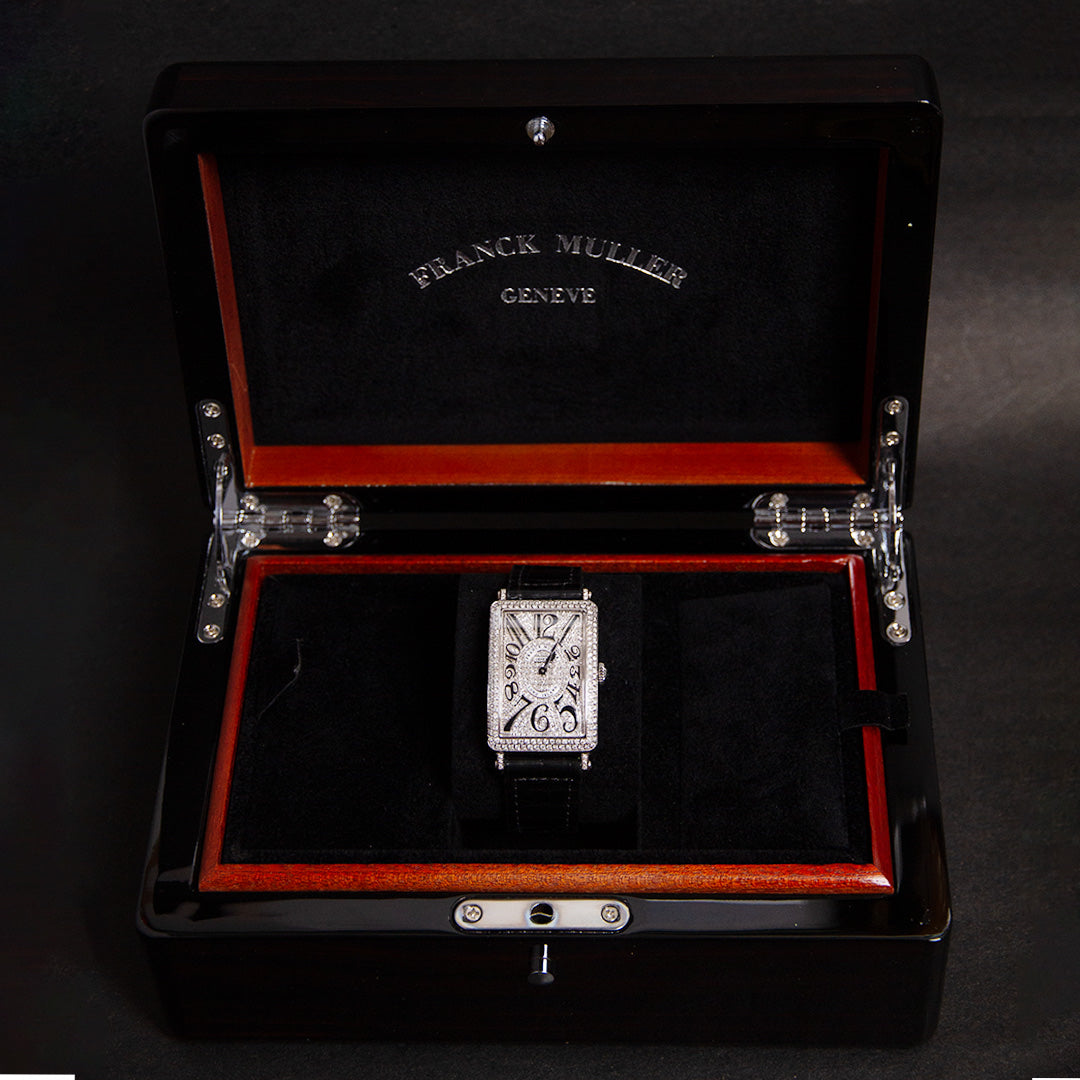 FM Long Island Black Full Diamond SI3 Custom Setting 952 QZ REL