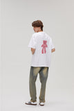 Fier De Moi Long Leg Bear Back T-Shirt