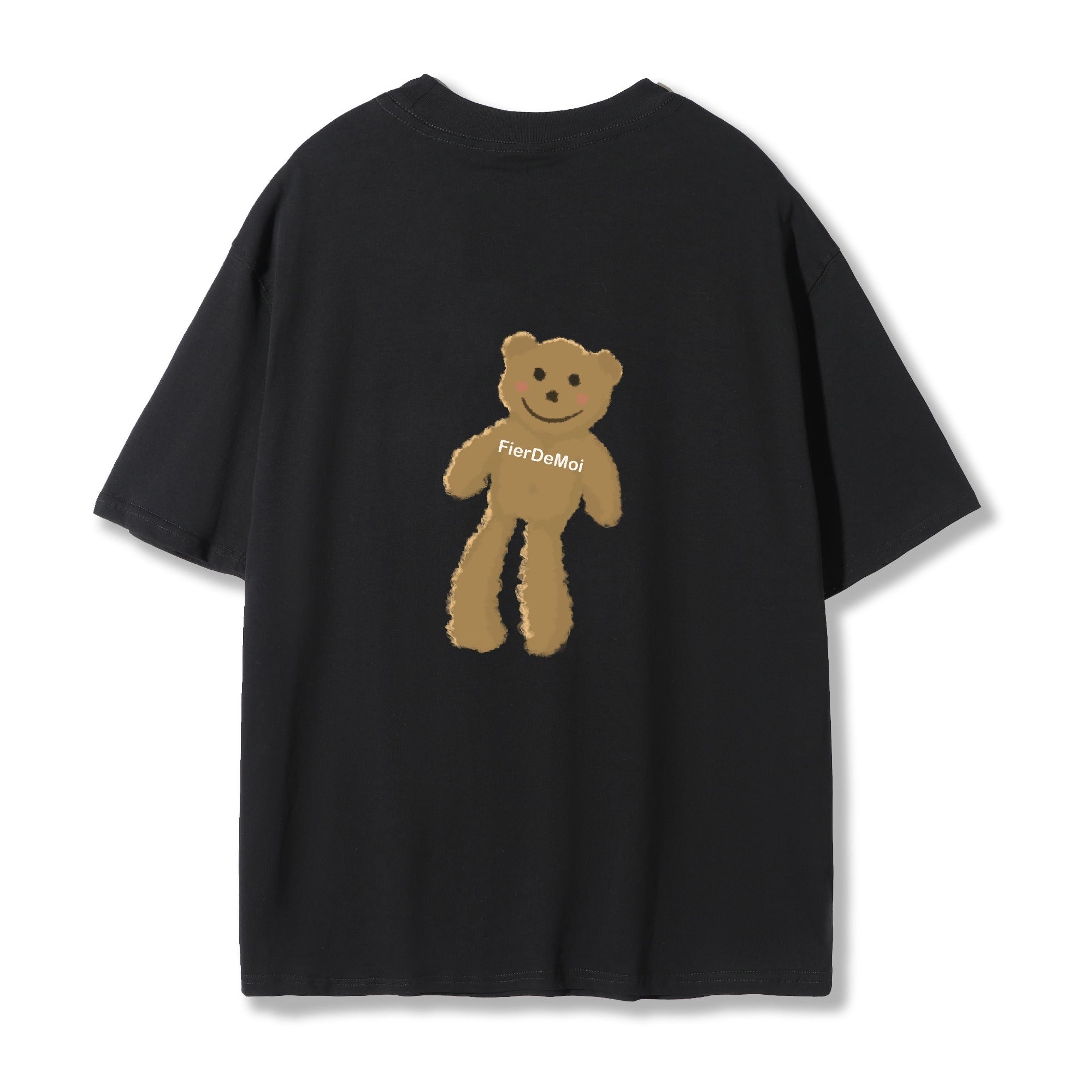 Fier De Moi Long Leg Bear Back T-Shirt