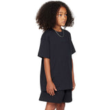Fear Of God Essentials Kids Black Lounge T-shirt Jet Black