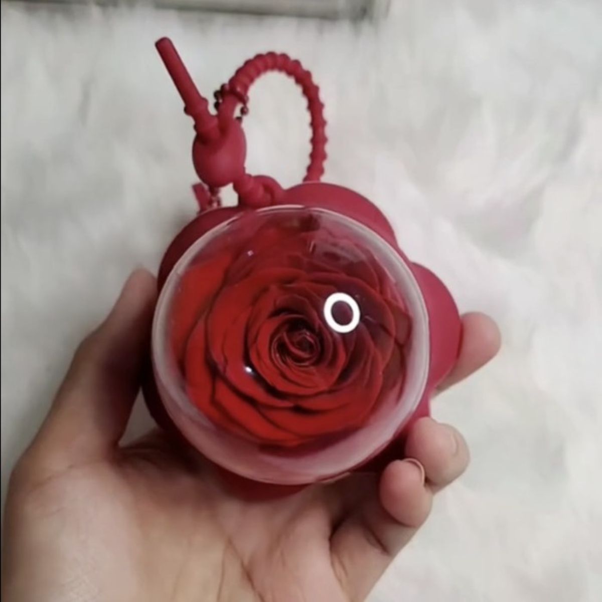 POP MART CRYBABY Crying For Love Rose Pendant [LIMITED EDITION]