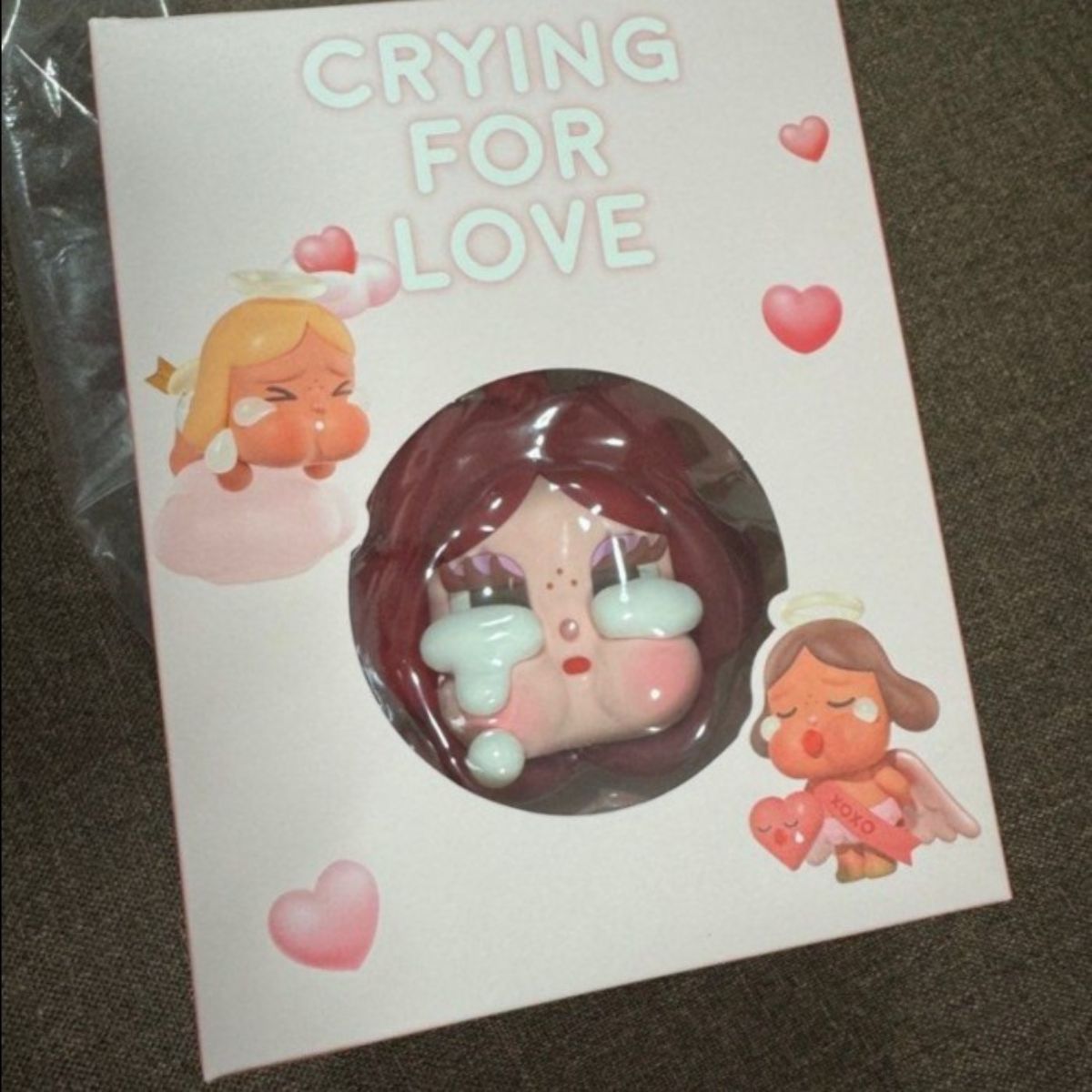 POP MART CRYBABY Crying For Love Rose Pendant [LIMITED EDITION]