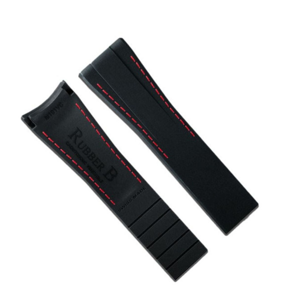 Rubber B Strap M101 With Stitching Daytona Leather Clasp RG / WG / YG