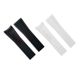 Rubber B Strap M101 With Stitching Daytona Leather Clasp RG / WG / YG