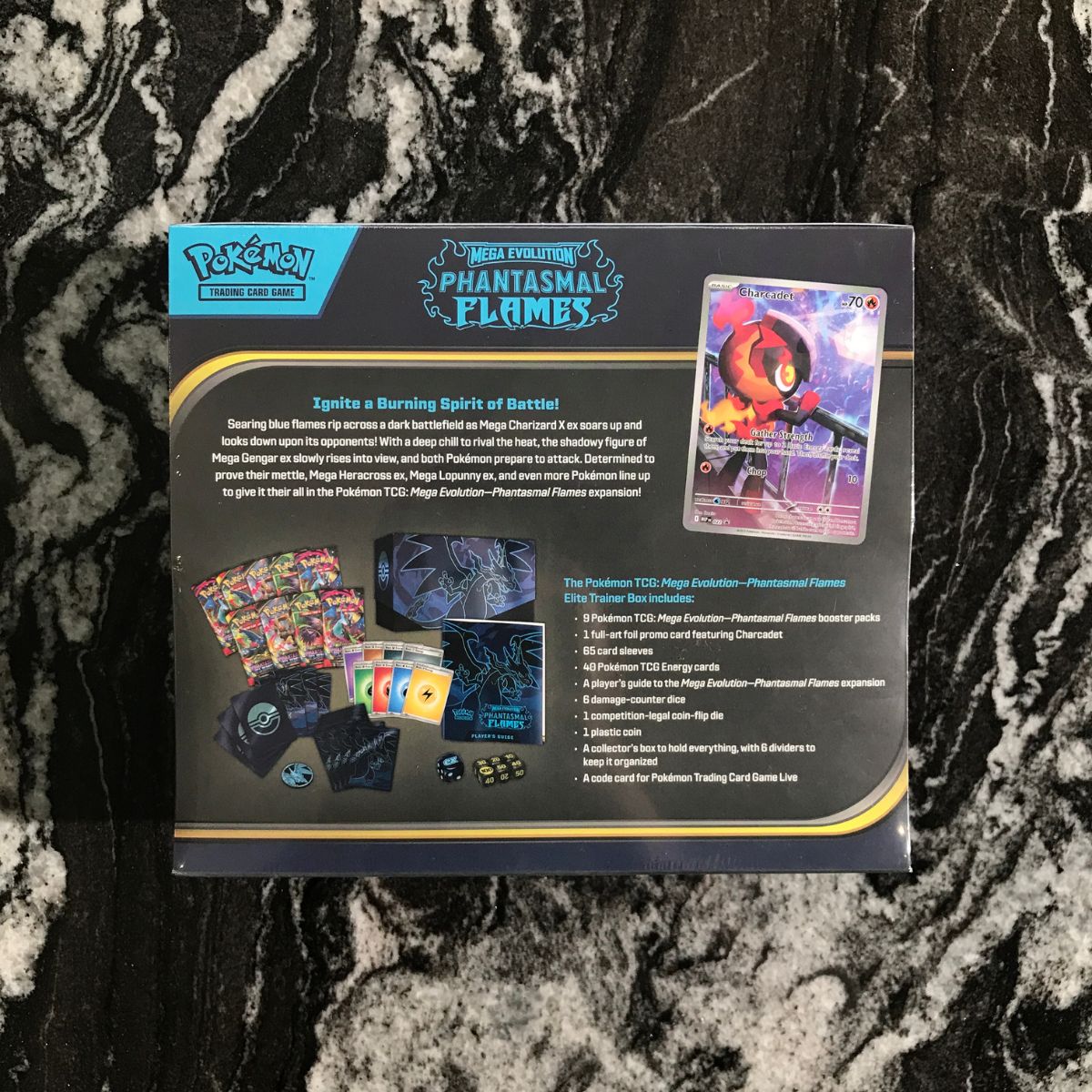 Pokemon TCG Mega Evolution Phantasmal Flames ETB