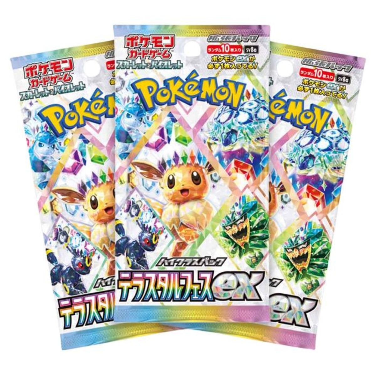 Pokemon TCG Terastal Festival Eevee Booster Box Japan TCG