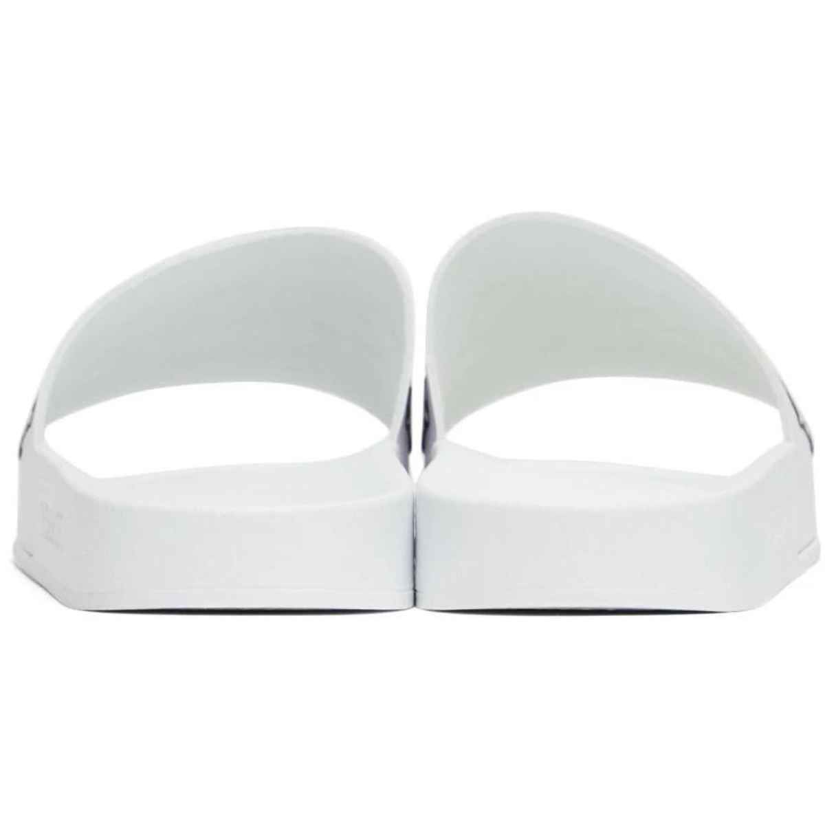 Missoni Milano Rubber Logo Slides White