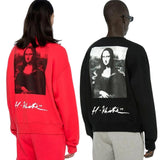 Off White Monalisa Crewneck Sweater