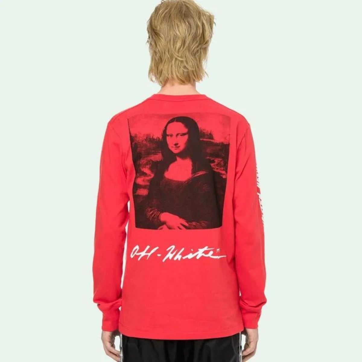 Off White Monalisa Long Sleeve T-Shirt