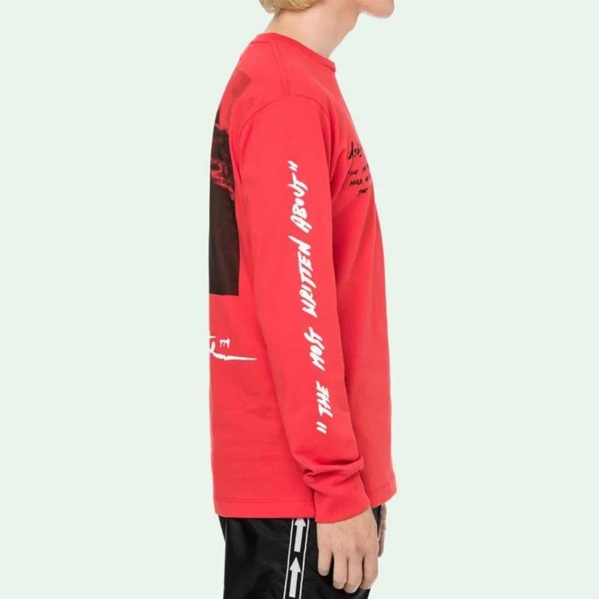 Off White Monalisa Long Sleeve T-Shirt