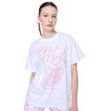 Mardi Mercredi T-Shirt Les Pommes White Pink