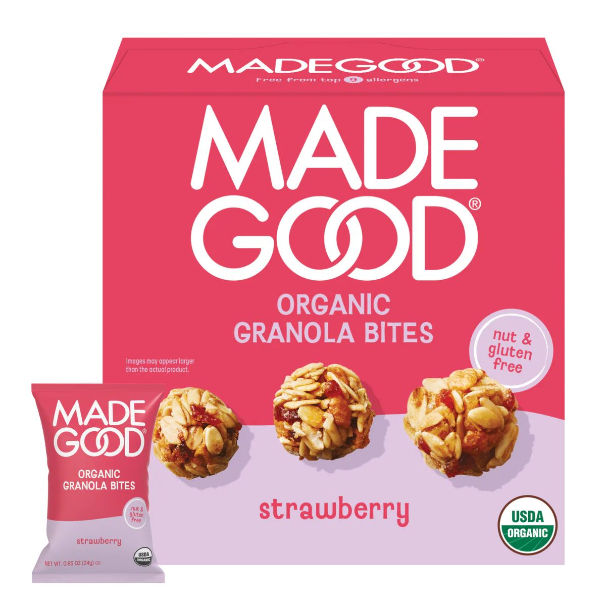 Made Good Organic Granola Bites 120g