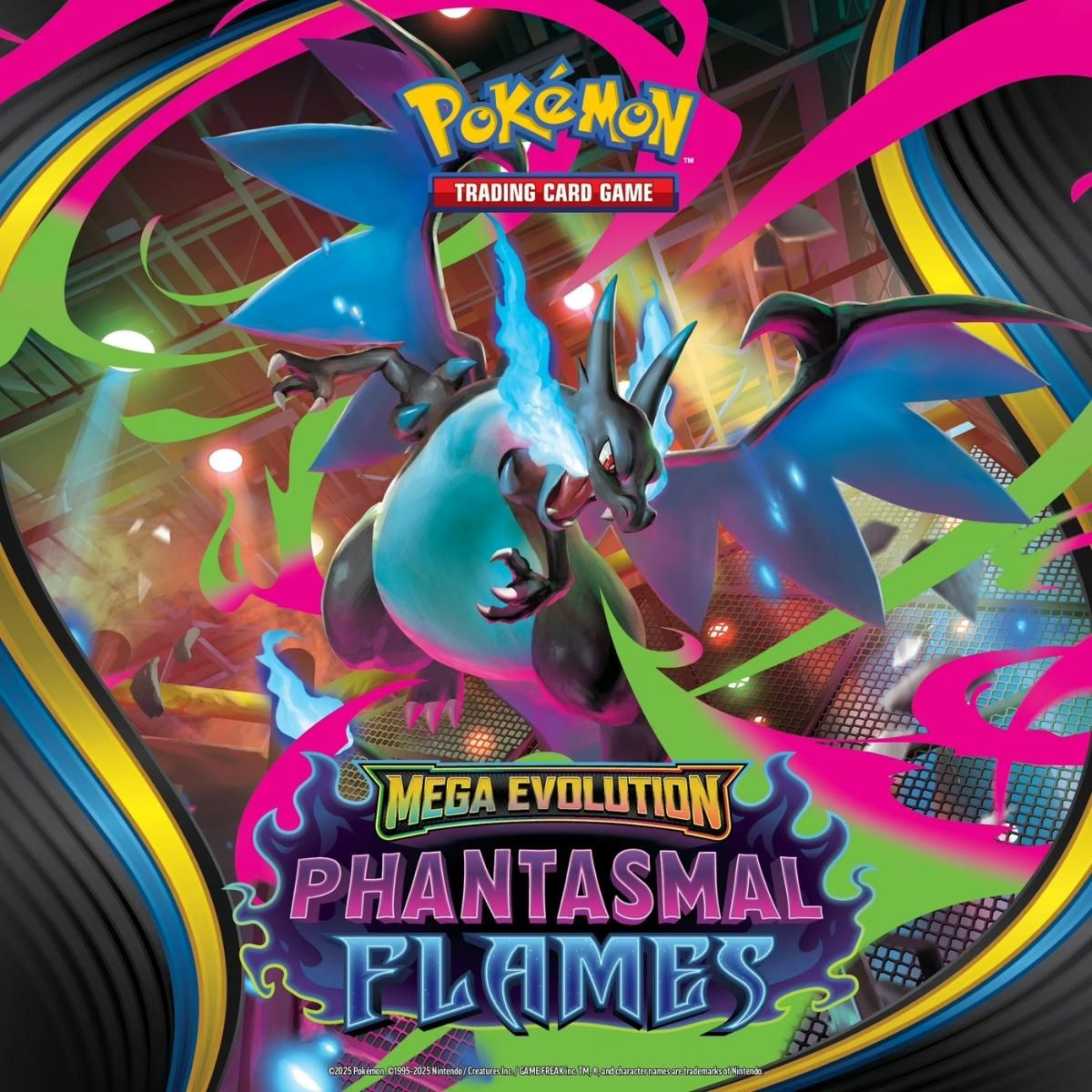 Pokemon TCG Mega Evolution Phantasmal Flames Elite Trainer Box