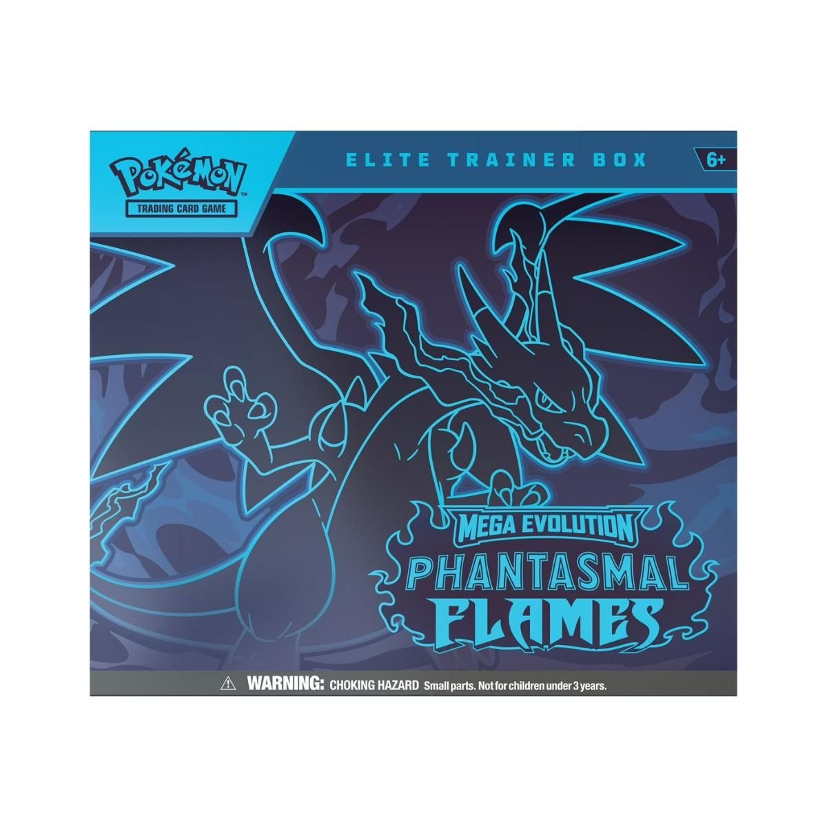 Pokemon TCG Mega Evolution Phantasmal Flames Elite Trainer Box