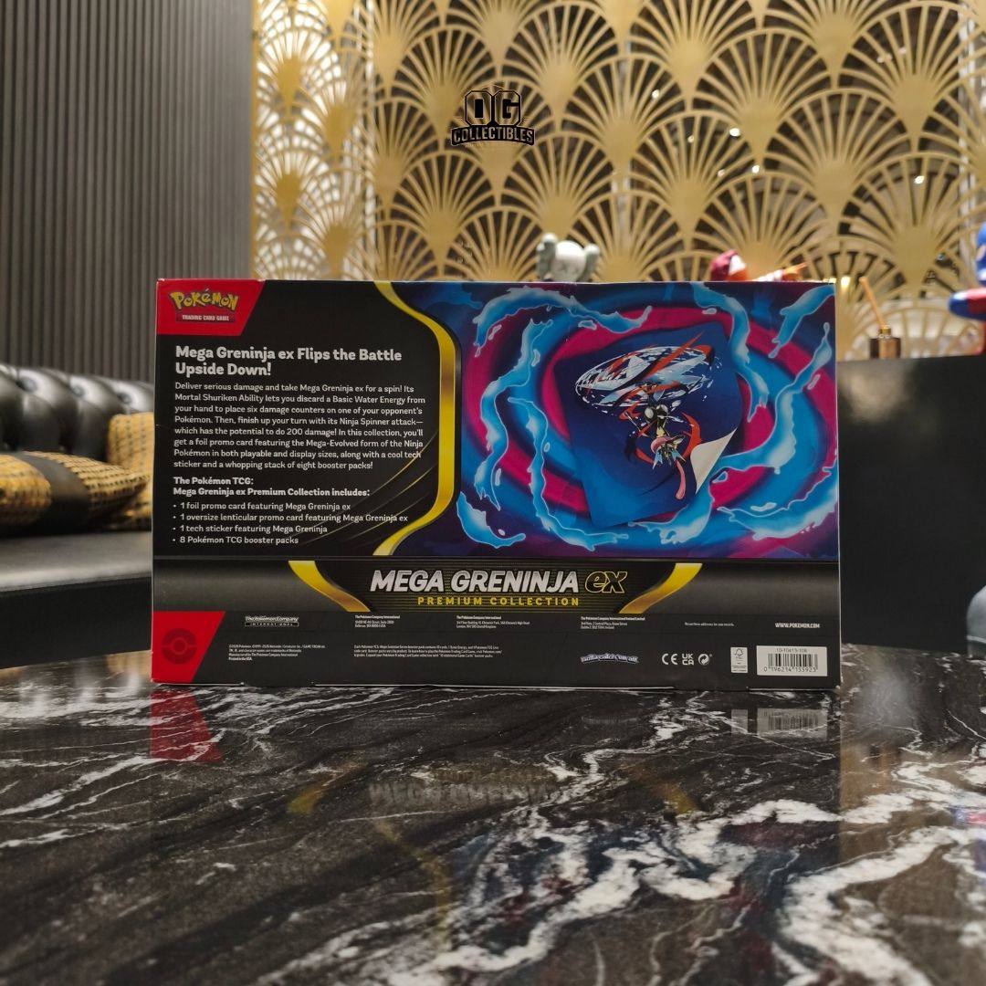 Pokemon TCG Mega Greninja ex Premium Collection