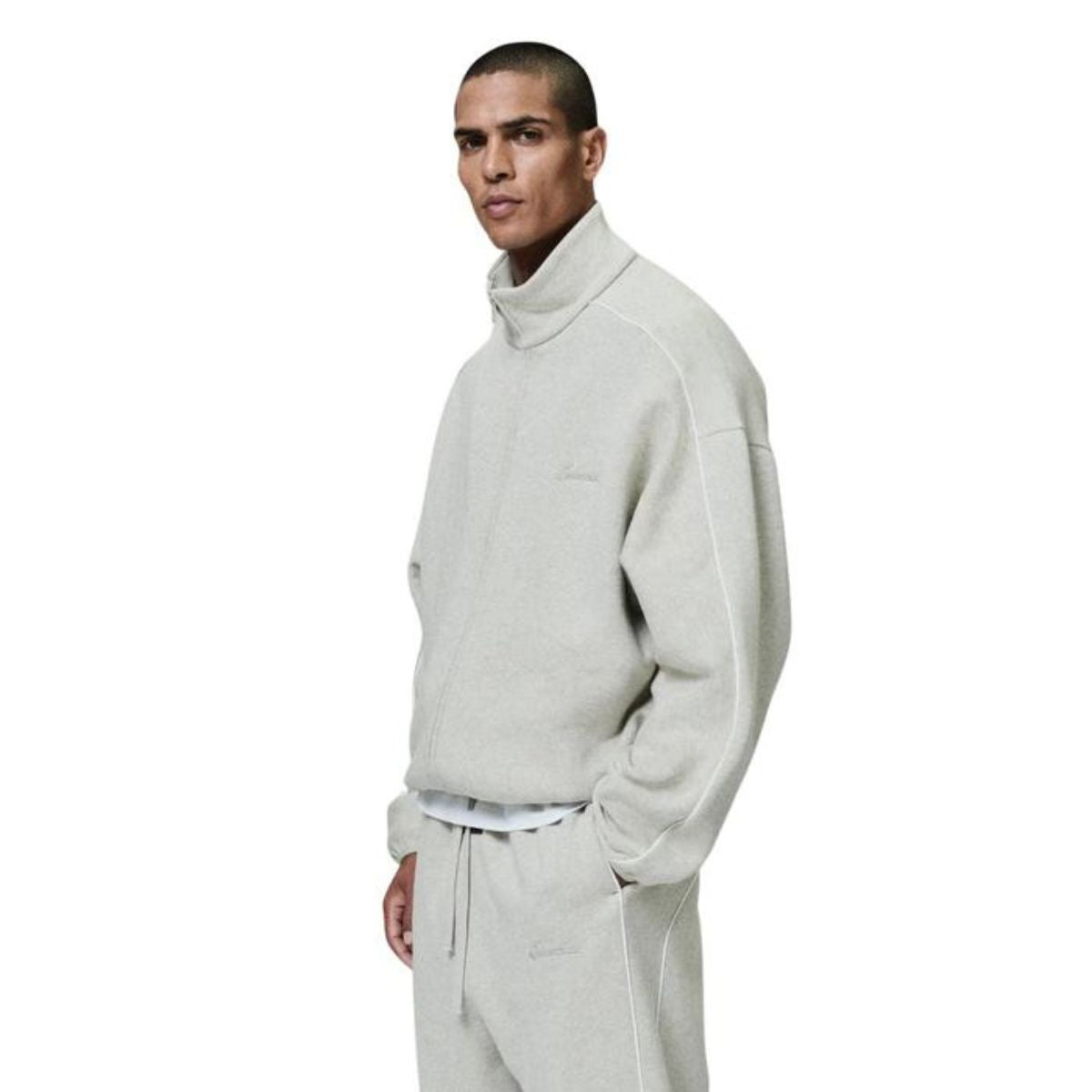 Fear of God Essentials Modern Fit Fleece Track Jacket