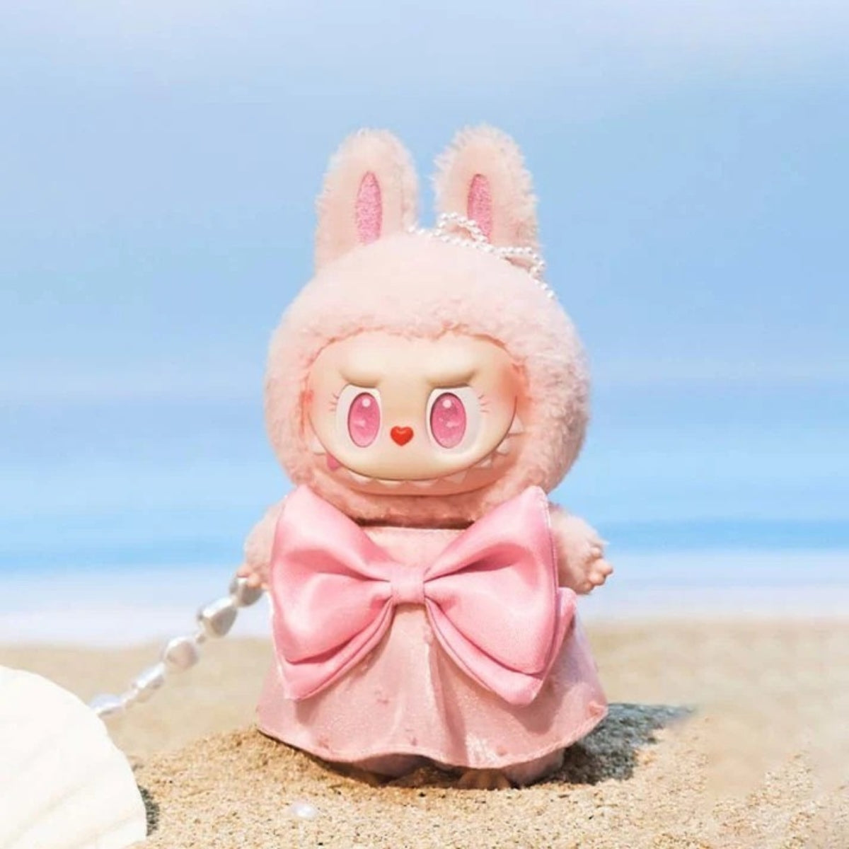 Pop Mart Labubu The Monsters Mokoko Jumping into Summer Series (Pop Land Exclusive) Vinyl Plush Pendant