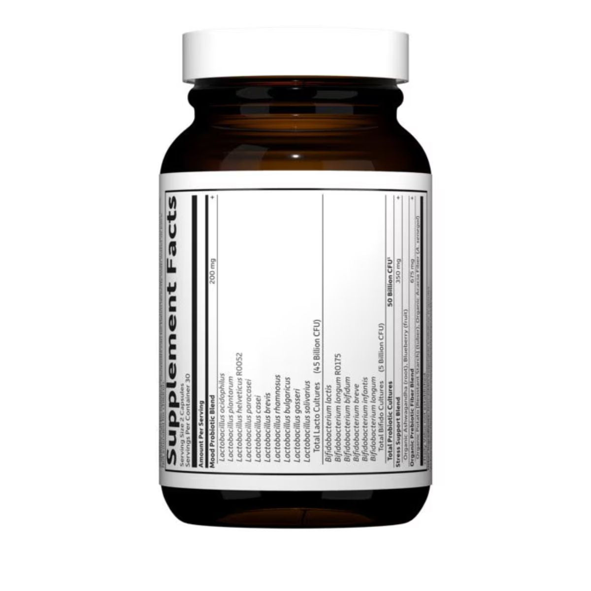 Garden of Life Probiotics Mood+ Probiotic Supplement 60 Capsules