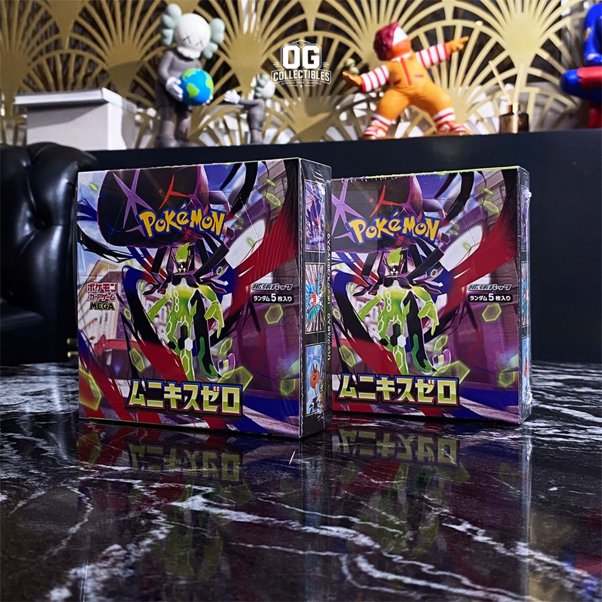 Pokemon TCG Card Game MEGA Expansion Pack Munikis / Nihil Zero Box